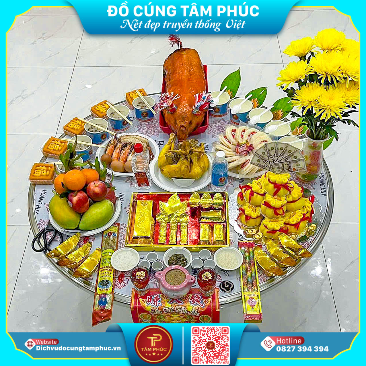 Mâm Cúng Khai Trương, Đón Tài Lộc, Hướng Tới Thành Công